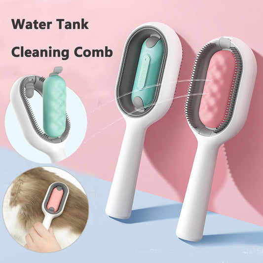 4 In-1 Cat Grooming Brush With Water Tank - Best Pet Parcel