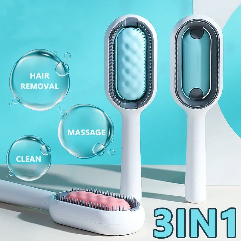 4 In-1 Cat Grooming Brush With Water Tank - Best Pet Parcel