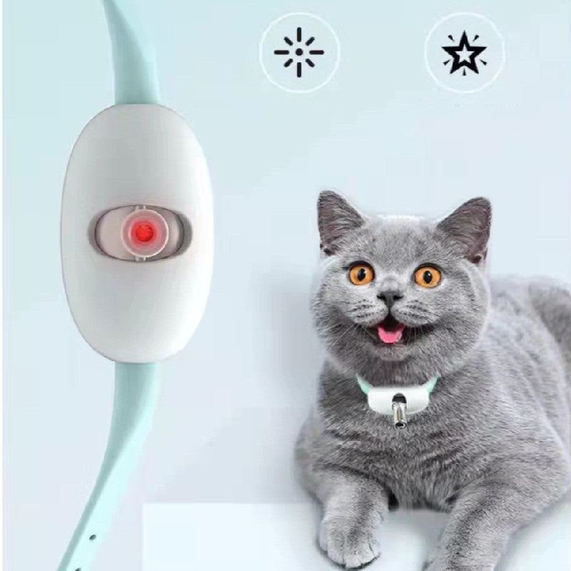 Interactive Automatic Laser Funny Cat Collar Toy - Best Pet Parcel