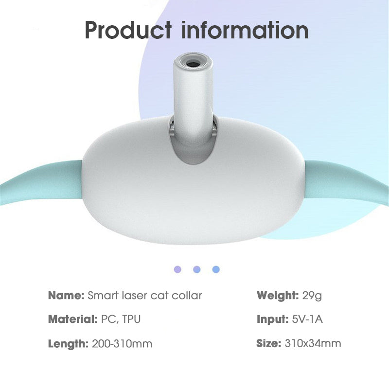 Interactive Automatic Laser Funny Cat Collar Toy - Best Pet Parcel