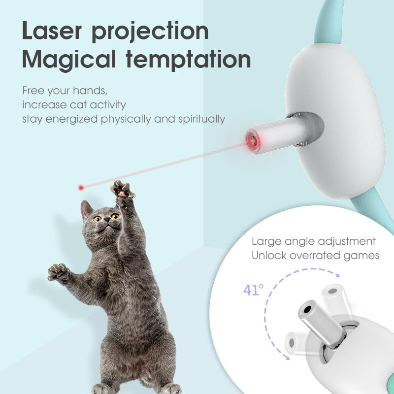 Interactive Automatic Laser Funny Cat Collar Toy - Best Pet Parcel